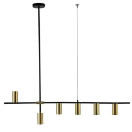 arizona-6-linia-lampa-wiszaca-czarny-zloty-lp-074-6pl-bk-gd-light-prest