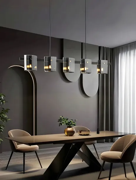 lampa-sufitowa-wiszaca-5-punktowa-szklana-czarna-szara-5xg9-toolight-rodzaj-gwintu-g9