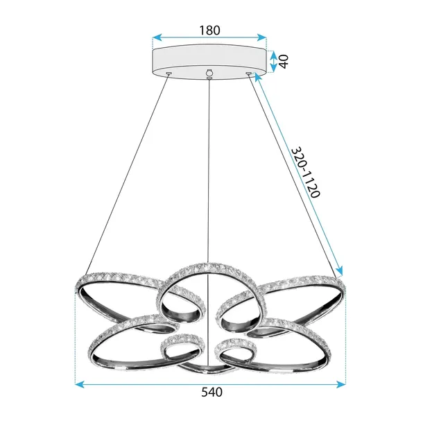 lampa-wiszaca-led-chrom-krysztalowa-glamour-kwiat-gwiazda-elegancka-54cm-dlugosc-wysokosc-118-5-cm