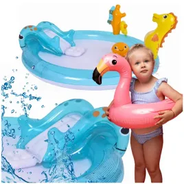 dmuchany-basen-ogrodowy-plac-zabaw-dla-dzieci-fontanna-zjezdzalnia-na-lato