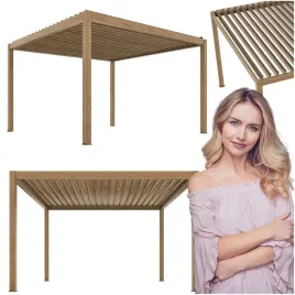 pergola-ogrodowa-3x4m-tarasowa-altana-aluminiowa-elektryczny-dach-led