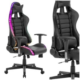 fotel-gamingowy-obrotowy-z-led-rgb-sterowane-pilotem-krzeslo-biurowe-czarne