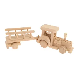 drewniana-zabawka-john-paddle-ciagnik-rolniczy-z-naczepa-traktor-34cm