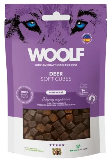 woolf-soft-cubes-monoprotein-deer-100g