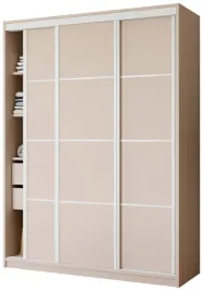 szafa-przesuwna-do-sypialni-150-cm-vita-bezowa-trzydrzwiowa-z-szufladami