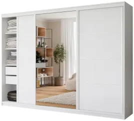 szafa-przesuwna-z-lustrem-280-cm-vita-bialy-z-szufladami-do-sypialni