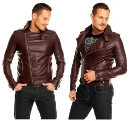 kurtka-meska-biker-eko-skorzana-brown-k11-roz-s-m