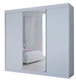 szafa-przesuwna-150-x-205-3d-niska-lustro-biala