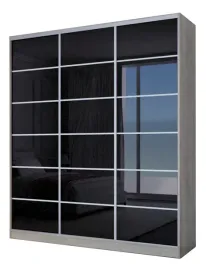 szafa-przesuwna-230-x-250-3d-sonoma-lacobel-czarny