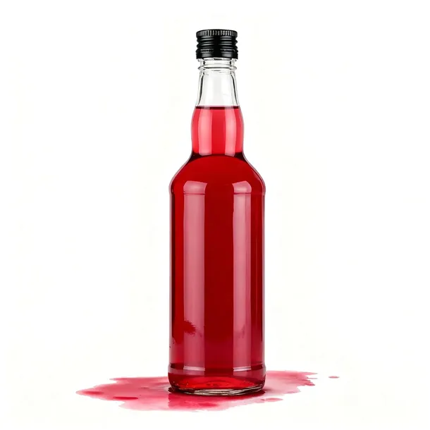 Butelka szklana  500 ml z zakrętką Butelki na wódkę bimber sok syrop