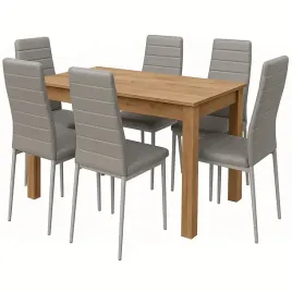 zestaw-stol-120x80-dab-craft-6-szarych-krzesel-nicea