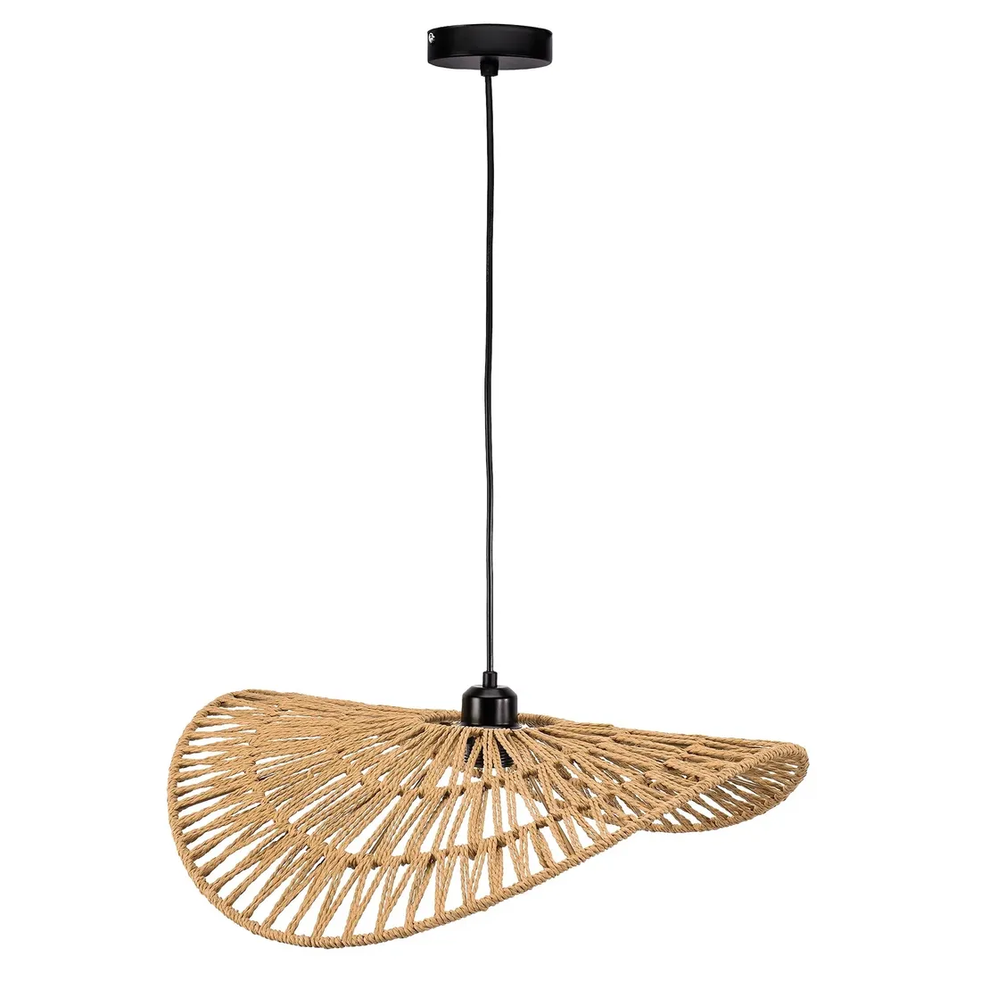 lampa-sufitowa-wiszaca-pleciona-pojedyncza-naturalna-boho-do-salonu-50cm-stan-nowy
