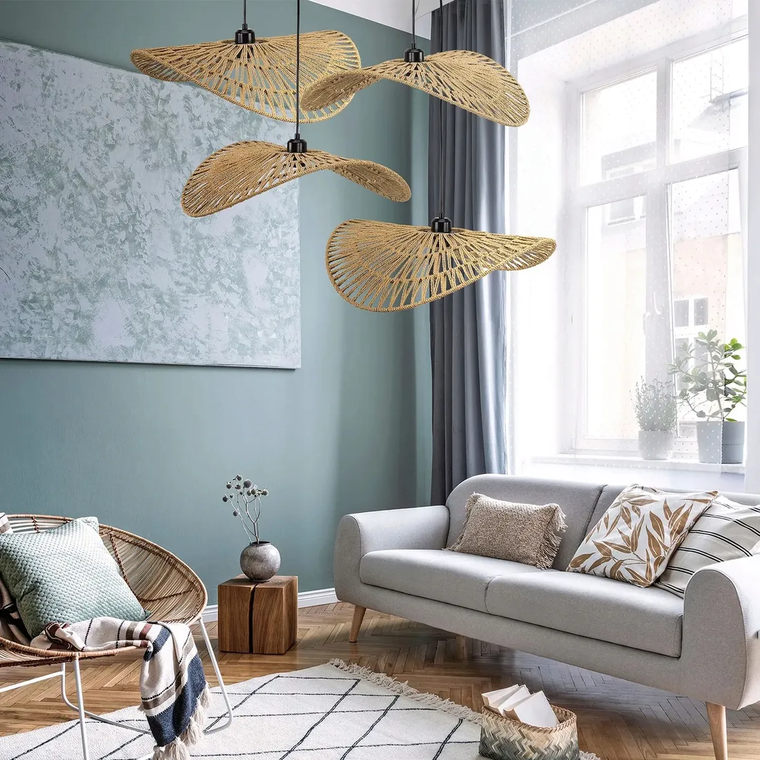 lampa-sufitowa-wiszaca-pleciona-pojedyncza-naturalna-boho-do-salonu-50cm