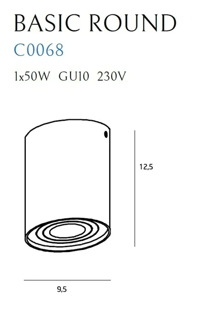 lampa-sufitowa-basic-round-c0068-maxlight-stan-nowy-kolor-czarny