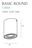 lampa-sufitowa-basic-round-c0068-maxlight-stan-nowy-kolor-czarny