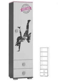 szafa-mlodziezowa-rozowa-pokoj-dziecka-street-dance-y2-szuflady-grafika