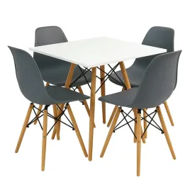 zestaw-stol-dsw-80x80-bialy-4-ciemno-szare-krzesla-milano