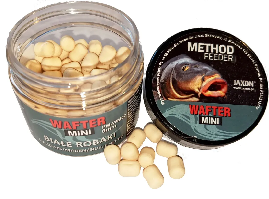 wafter-mini-method-feeder-biale-robaki-15g-6mm-marka-jaxon