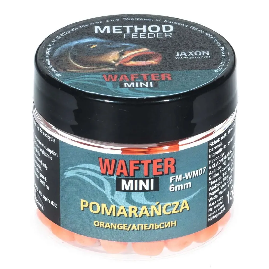 wafter-mini-method-feeder-pomarancza-15g-6mm