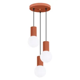 lampa-wiszaca-halo-3p-ochra-czerwona-sl-1730-sollux-lighting