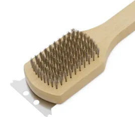 szczotka-do-grilla-drewniana-koler-42cm-skrobak-stal-nierdzewna