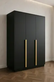 szafa-liza-3-drzwiowa-na-zawiasach-150cm-kolor-czarny-drazki-polki