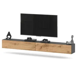szafka-rtv-wiszaca-280cm-loft-pojemna-pod-telewizor-salon-szary-dab-wotan