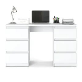 biurko-biale-komputerowe-6-szuflad-120cm-szkolne-nowoczesne-dzieciece-ofi
