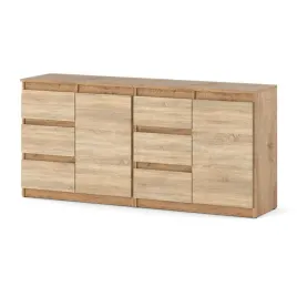 komoda-duza-drewniana-6-szuflad-szafka-na-ubrania-160cm-dab-wotan-sonoma