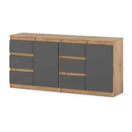 komoda-nowoczesna-6-szuflad-duza-160cm-szafka-loft-szuflady-dab-wotan-szary