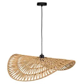 lampa-sufitowa-boho-naturalne-materialy-brazowa-pojedynczy-abazur-80cm