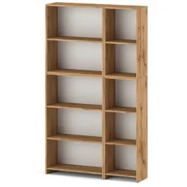 regal-na-ksiazki-110cm-drewniany-nowoczesny-na-kwiaty-do-biura-dab-wotan