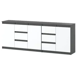 komoda-mlodziezowa-z-6-szufladami-do-salonu-sypialni-200cm-szara-biala-mat