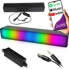 glosnik-soundbar-gamingowy-rgb-led-2-0-mini-jack-35mm-aux-usb-5v-dc-2x3w