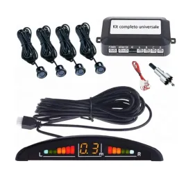 kit-4-czujniki-parkowania-z-wyswietlaczem-led-i-sygnalem-dzwiekowym