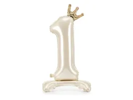 balon-foliowy-cyfra-1-kremowa-ze-zlota-korona-stojacy-84-cm-partydeco-1-szt