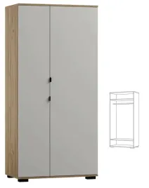 szafa-mlodziezowa-dziecieca-do-salonu-kraszmi-dab-craft-zloty-aretto-y23