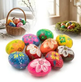 pisanki-drewniane-srednie-5x4cm-recznie-zdobione-malowane-wielkanocne-10szt