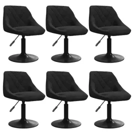 obrotowe-krzesla-stolowe-6-szt-czarne-obite-aksamitem