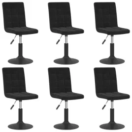 obrotowe-krzesla-stolowe-6-szt-czarne-obite-aksamitem