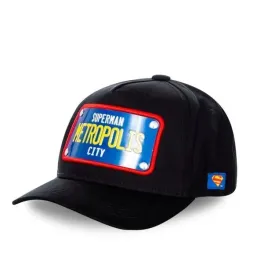 czapka-z-daszkiem-capslab-superman-metropolis-black