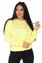 bluza-damska-octagon-logo-crewneck-yellow