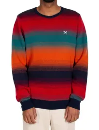 sweter-bluza-iriedaily-grady-summer-knit-crewneck-red
