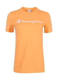 koszulka-t-shirt-damski-champion-classic-pomarancz