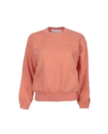 bluza-damska-champion-smalllog-crewneck-pomarancz