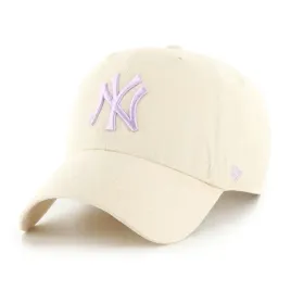 czapka-z-daszkiem-47-brand-new-york-yankees-natural-clean-up-fioletowo-krem