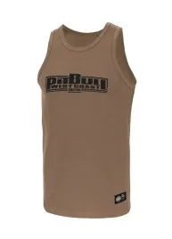 koszulka-meska-tank-top-pit-bull-pitbull-boxing-brazowy
