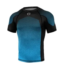 koszulka-meska-rashguard-octagon-premium-gentler-czarno-niebieski
