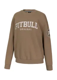 bluza-damska-oversize-pitbull-pit-bull-tyrian-crewneck-brazowa