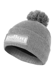 czapka-zimowa-z-pomponem-pit-bull-beanie-bubble-one-tone-boxing-24-szara